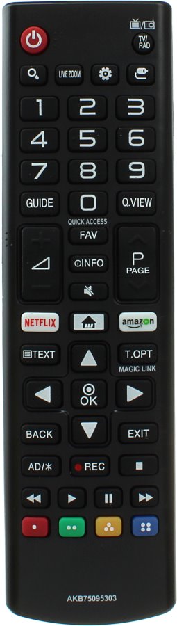 Пульт ДУ для LG AKB 75095303