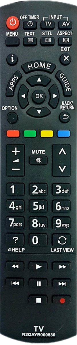 Пульт ДУ для Panasonic N2QAYB000830