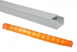 TDM кабель-канал 20х10 белый 2м (в уп. 100м, цена за 1м) (100!) SQ0402-0003