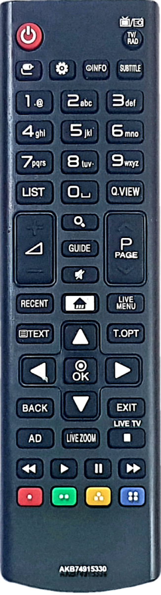 Пульт ДУ для LG AKB 74915330