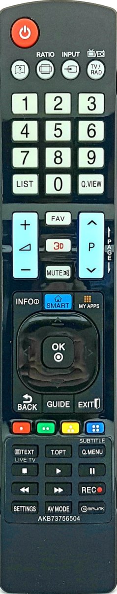 Пульт ДУ для LG AKB 73756504