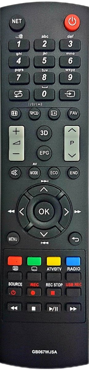 Пульт ДУ для Sharp GB067WJSA