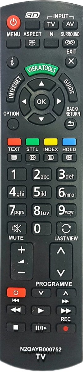 Пульт ДУ для Panasonic N2QAYB000752