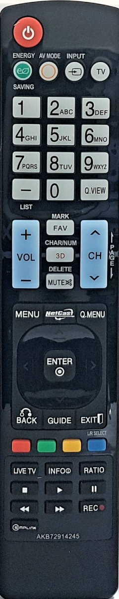 Пульт ДУ для LG AKB 72914245