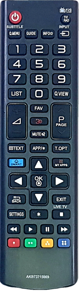 Пульт ДУ для LG AKB 73715669