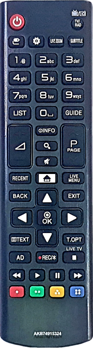 Пульт ДУ для LG AKB 74915324