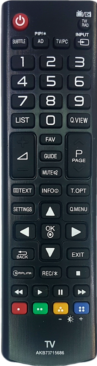 Пульт ДУ для LG AKB 73715686