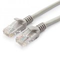 Cablexpert патч-корд медный UTP cat5e, 15м, литой, многожильный (серый)