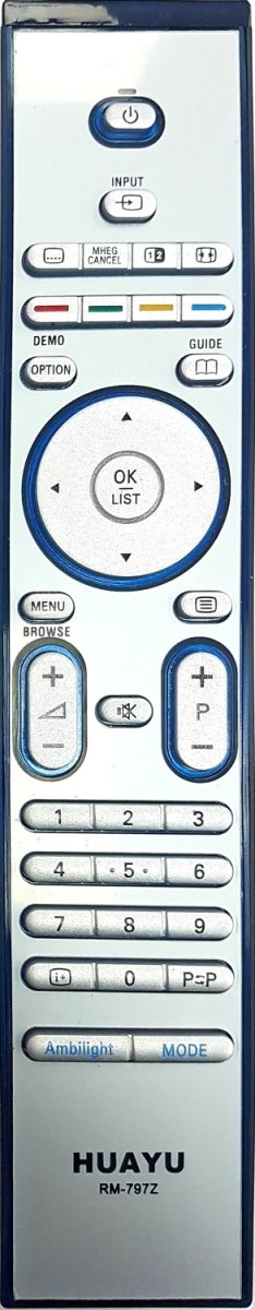 Пульт ДУ Huayu для Philips RM-797Z