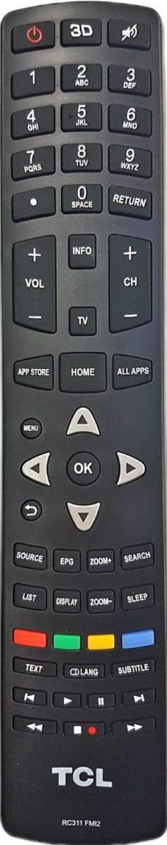 Пульт ДУ для TCL RC311 FMI2 ориг.