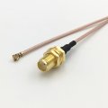 Адаптер для модема (пигтейл) U.fl(IPEX)-SMA(female) кабель RG178 15см.