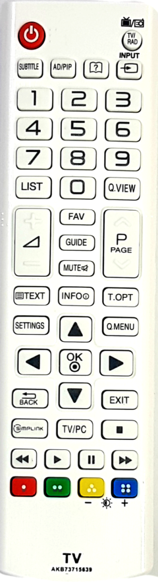 Пульт ДУ для LG AKB 73715639