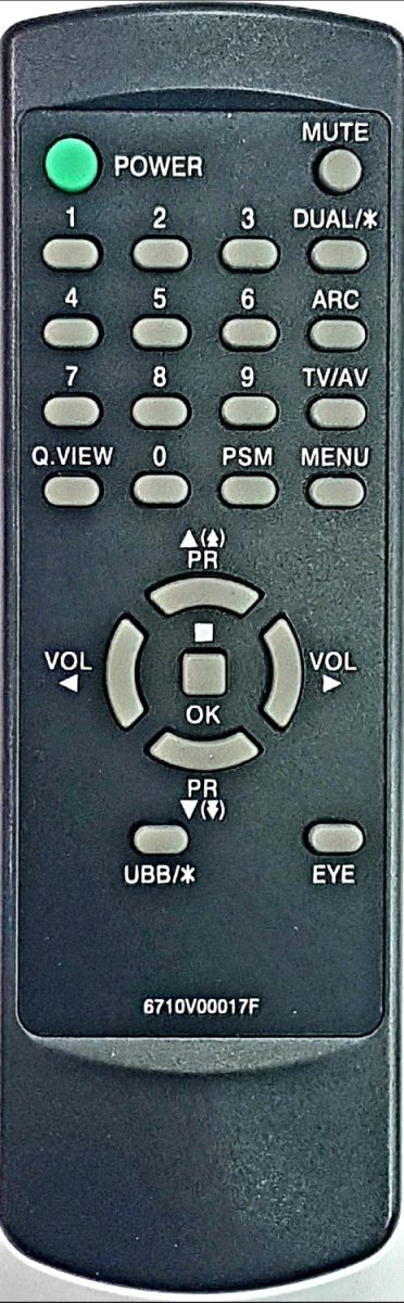 Пульт ДУ для LG 6710V00017F