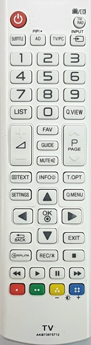 Пульт ДУ для LG AKB 73975712