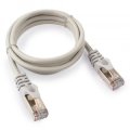 Cablexpert патч-корд FTP cat5e, 1м, литой, многожильный (серый)