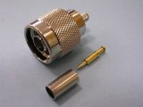 ВЧ-разъём N(male) обжимной под кабель RG-58