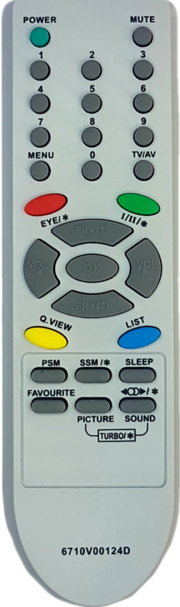 Пульт ДУ для LG 6710V00124D