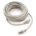 Cablexpert патч-корд медный UTP cat5e, 10м, литой, многожильный (серый)